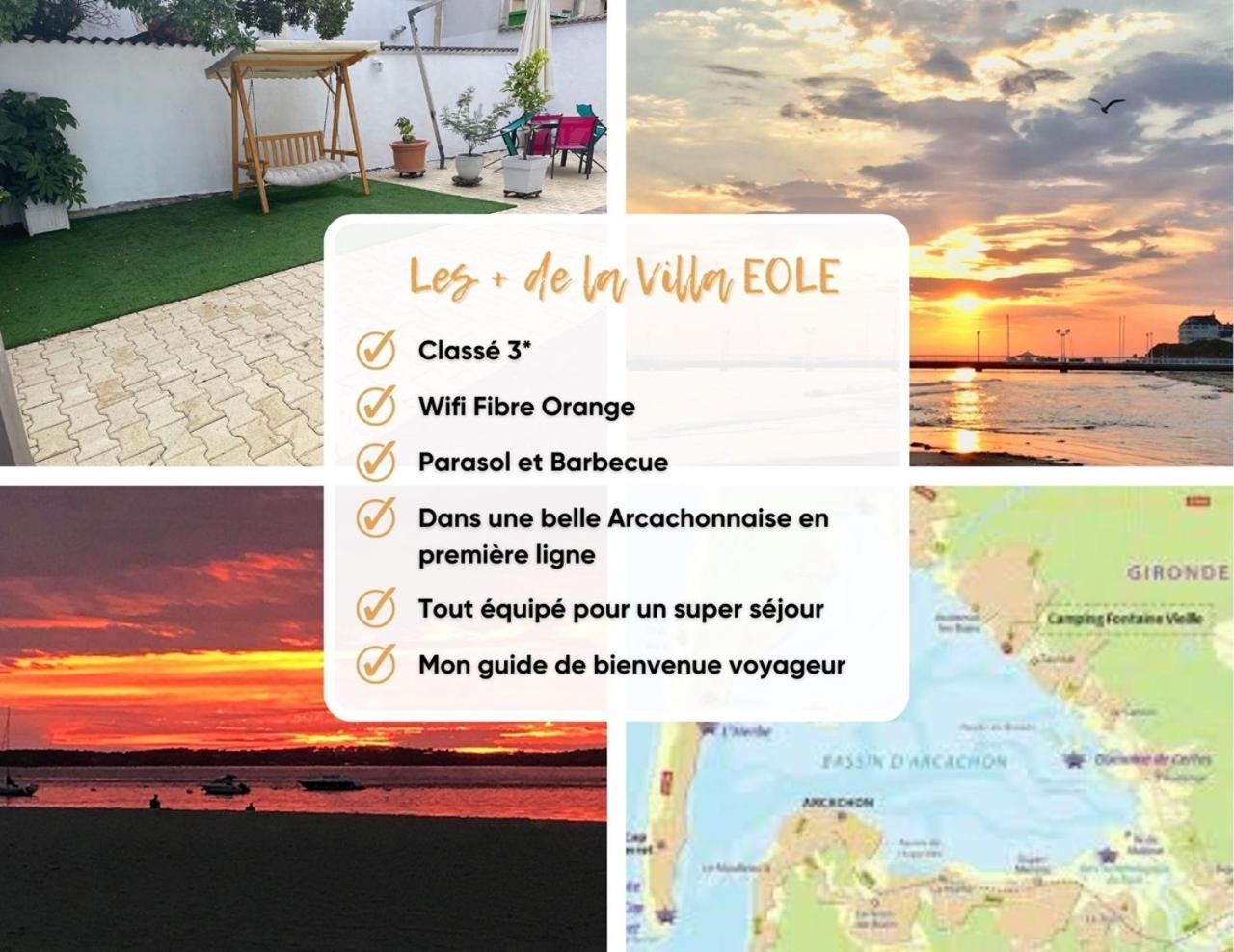 3 Pieces Avec Terrasse Entre Plage Et Centre Ville 아르카숑 외부 사진